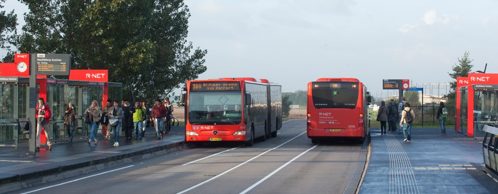 R-net RTPI displays Hoofddorp